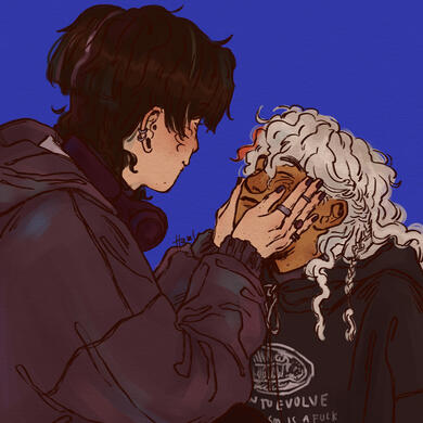 scaramouche and kazuha (genshin impact, 2022)
